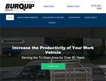 Tablet Screenshot of burquip.com