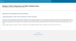 Desktop Screenshot of burquip.co.za