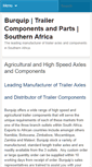 Mobile Screenshot of burquip.co.za